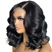 Human Hair Short Bob Lace Frontal Wig