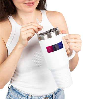 Insulated Travel Mug with Modern Health Design, 40oz - Eco-Friendly Beverage Container for On-The-Go, Perfect for Gifting, Daily Use, [...]