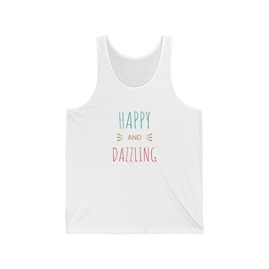 Patriotic Peace Tank Top | Unisex Jersey Tank for BBQs, 4th of July, Summer Vibes, Casual Wear, Gift for Freedom Lovers