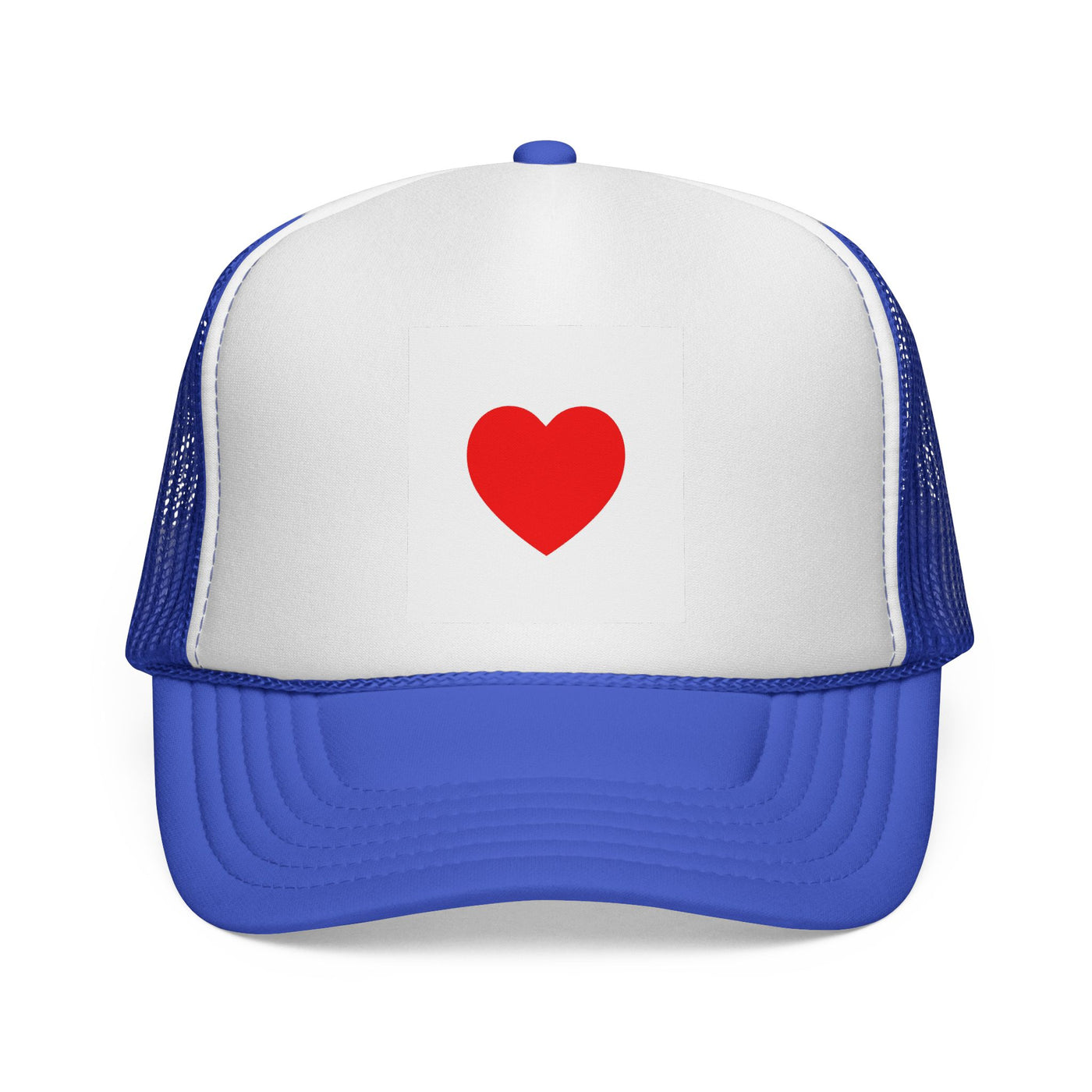 Heartfelt Love Trucker Cap, Fun Hat, Valentine's Gift, Casual Accessories, Summer Attire, Adorable Cap