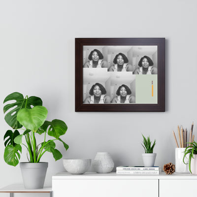 Personalized Framed Horizontal Poster, Custom Wall Art, Family Photo Frame, Unique Home Decor, Memorable Gift Ideas, Modern Wall Art