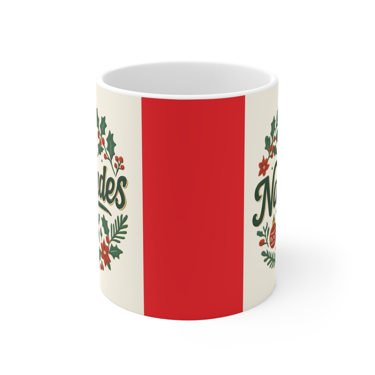 Navidades Christmas Mug — Festive Holiday Ceramic Coffee Cup (11oz)