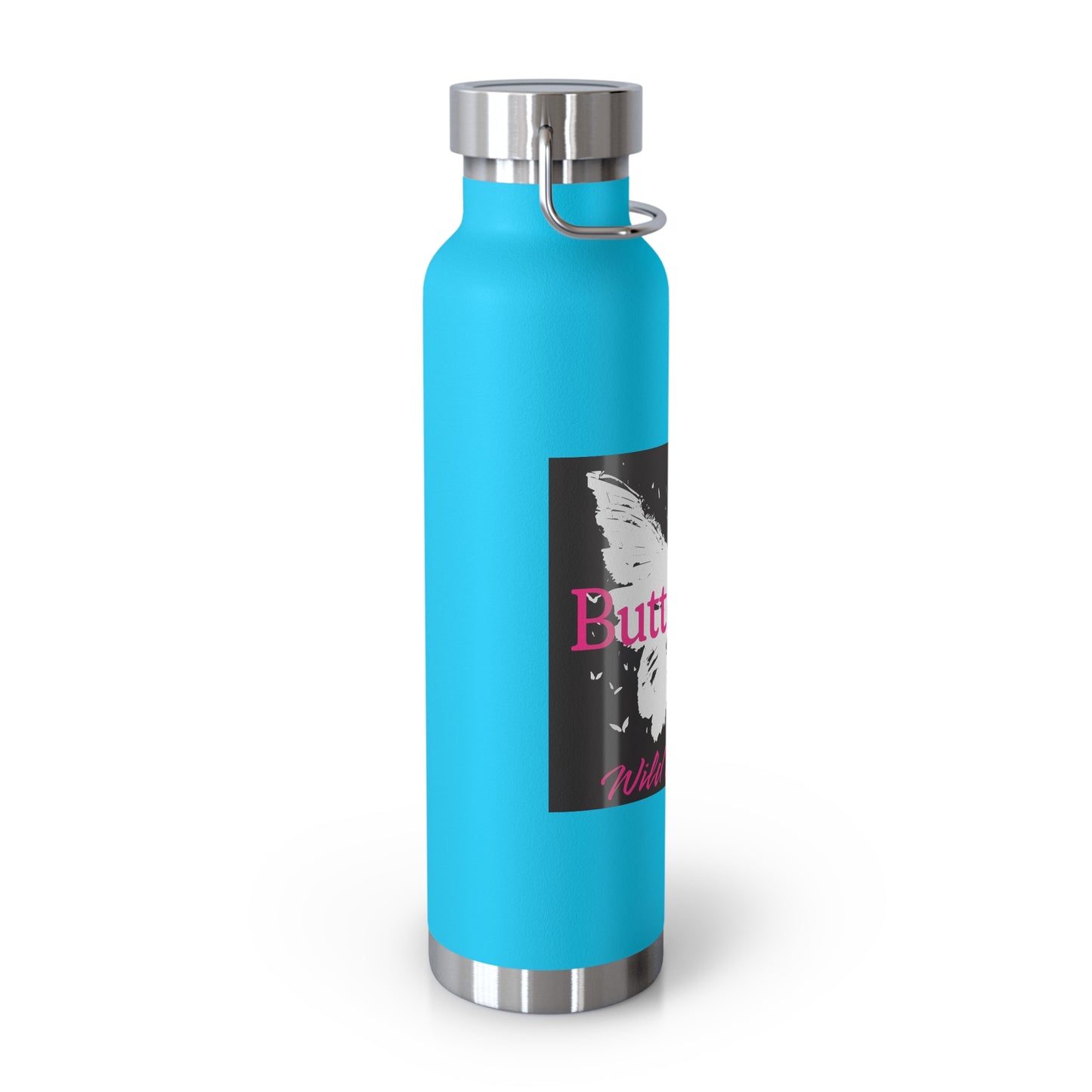 Butterflies Wild & Free 22oz Insulated Water Bottle