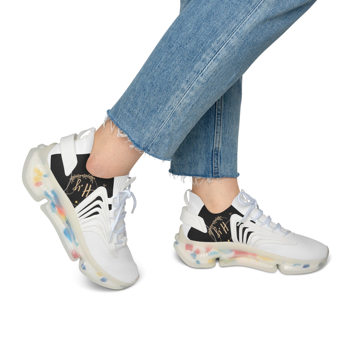 Trendy Women's Mesh Sneakers - Lightweight, Breathable, Stylish Sports Shoes, Casual Footwear, Gym Ready, Fashion Forward