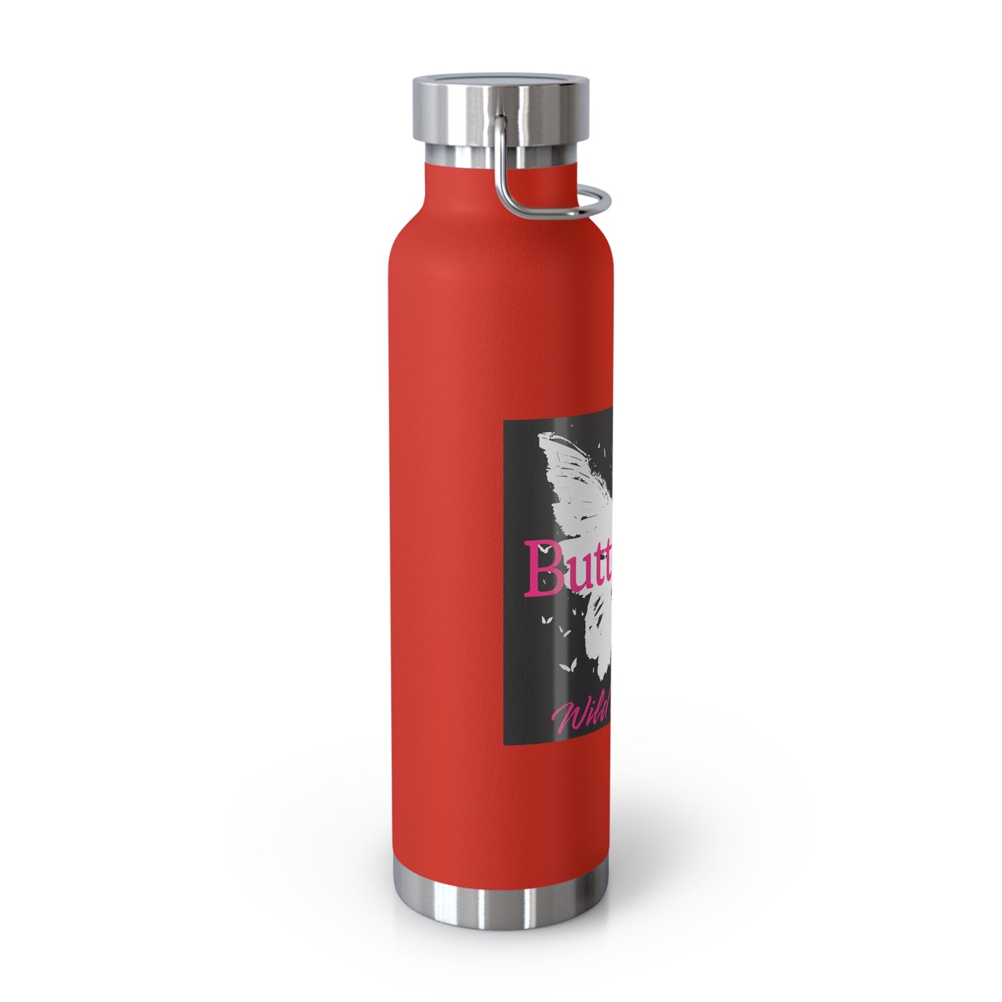 Butterflies Wild & Free 22oz Insulated Water Bottle