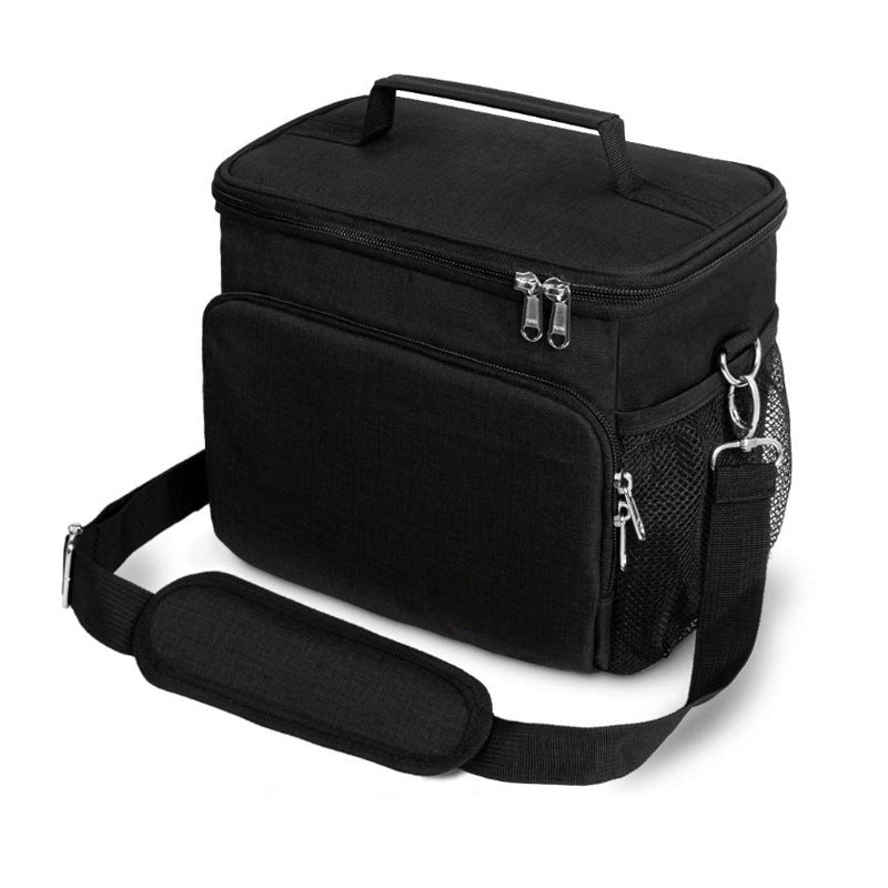 Crossbody Outdoor Thermal Bag Oxford Cloth Large Capacity Lunch Box