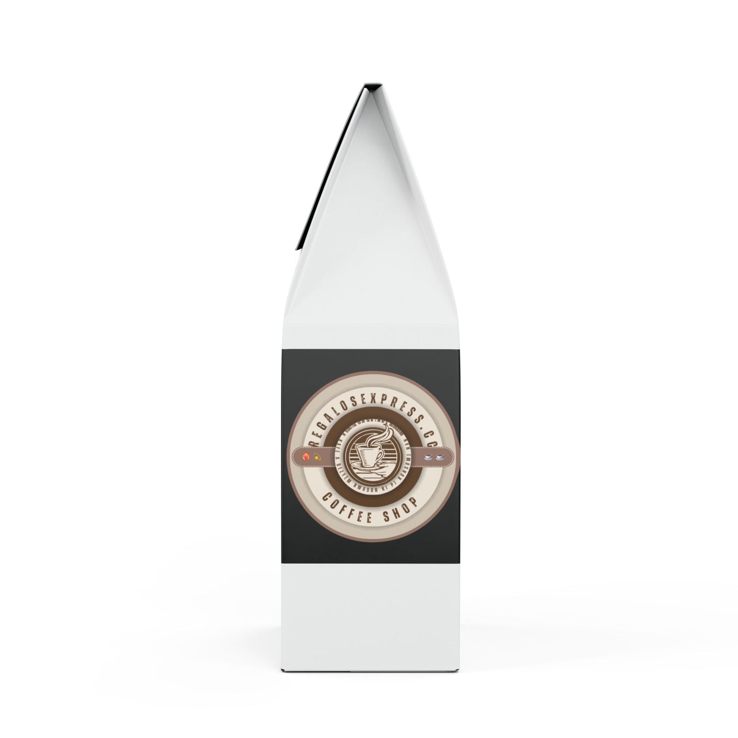 Colombian single origin coffee in eco-friendly packaging, light to medium roast level