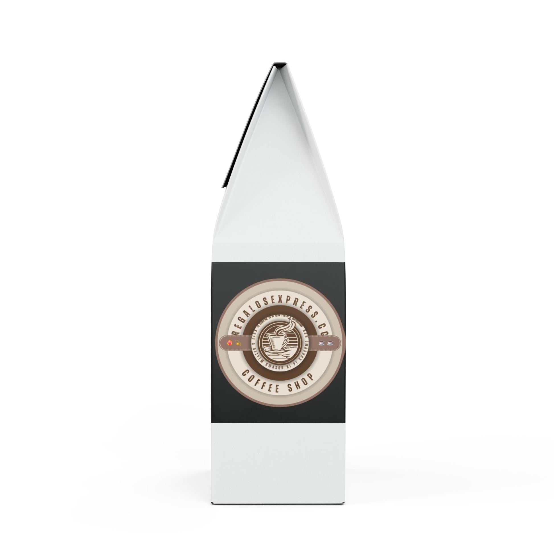 Colombian single origin coffee in eco-friendly packaging, light to medium roast level