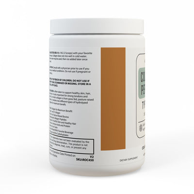 Collagen Peptides Type I & III Supplement (350g, 12.3oz)