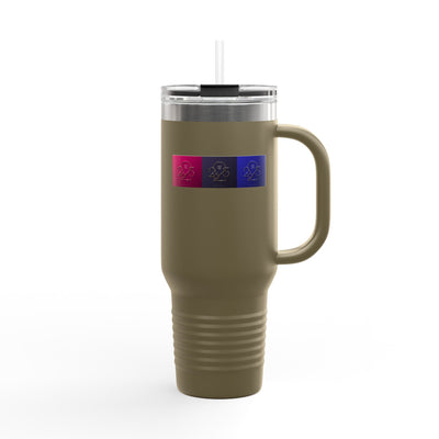 Insulated Travel Mug with Modern Health Design, 40oz - Eco-Friendly Beverage Container for On-The-Go, Perfect for Gifting, Daily Use, [...]