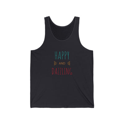 Patriotic Peace Tank Top | Unisex Jersey Tank for BBQs, 4th of July, Summer Vibes, Casual Wear, Gift for Freedom Lovers