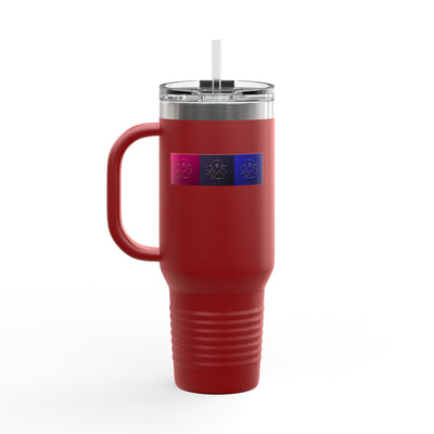 Insulated Travel Mug with Modern Health Design, 40oz - Eco-Friendly Beverage Container for On-The-Go, Perfect for Gifting, Daily Use, [...]