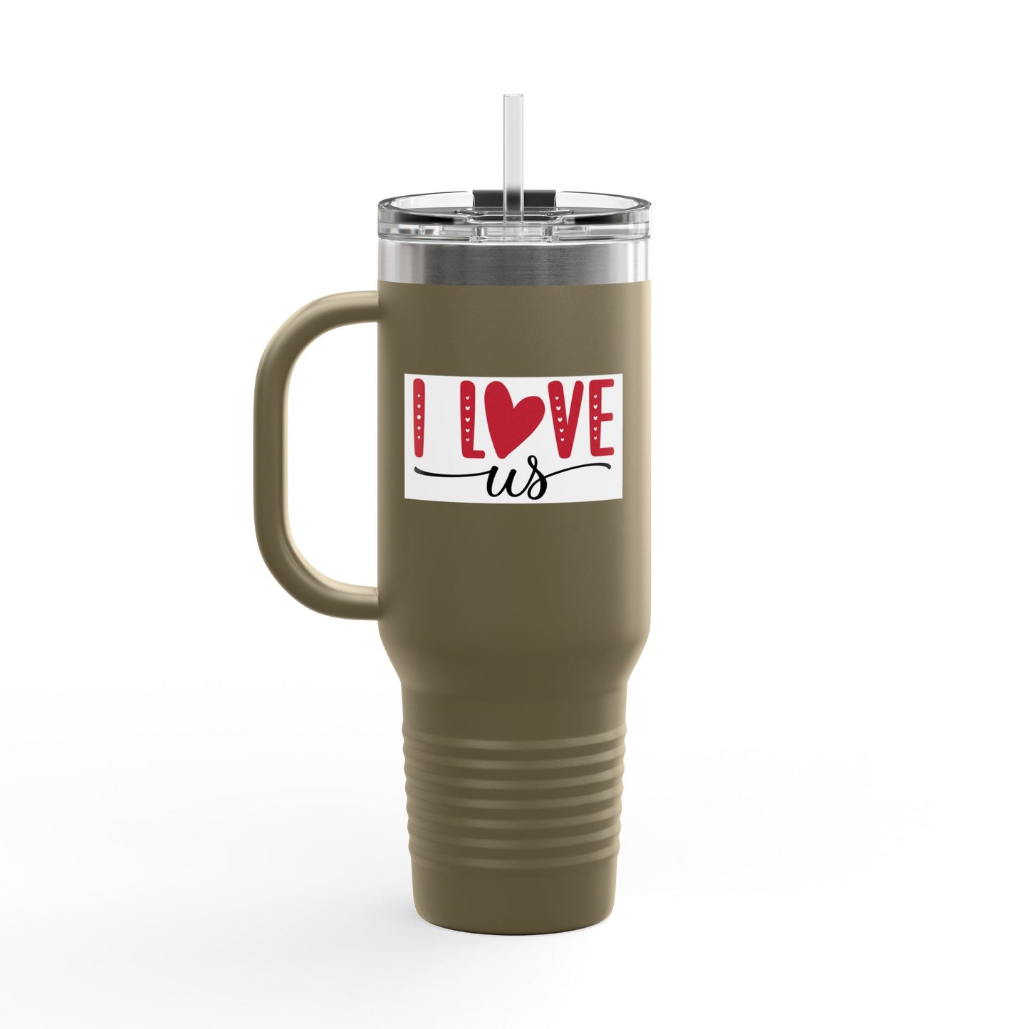 40oz Insulated Travel Mug — "Have Yourself a Merry Little Christmas" Holiday Tumbler