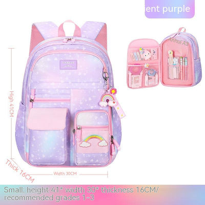 Side Opening Cute Relieve Pressure Children's Backpack