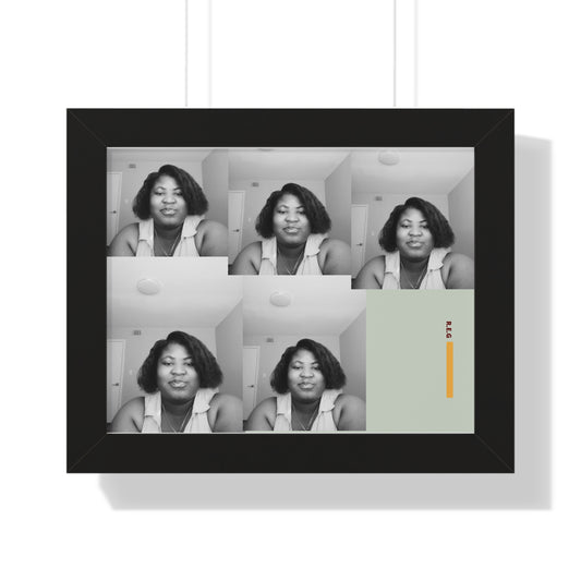 Personalized Framed Horizontal Poster, Custom Wall Art, Family Photo Frame, Unique Home Decor, Memorable Gift Ideas, Modern Wall Art