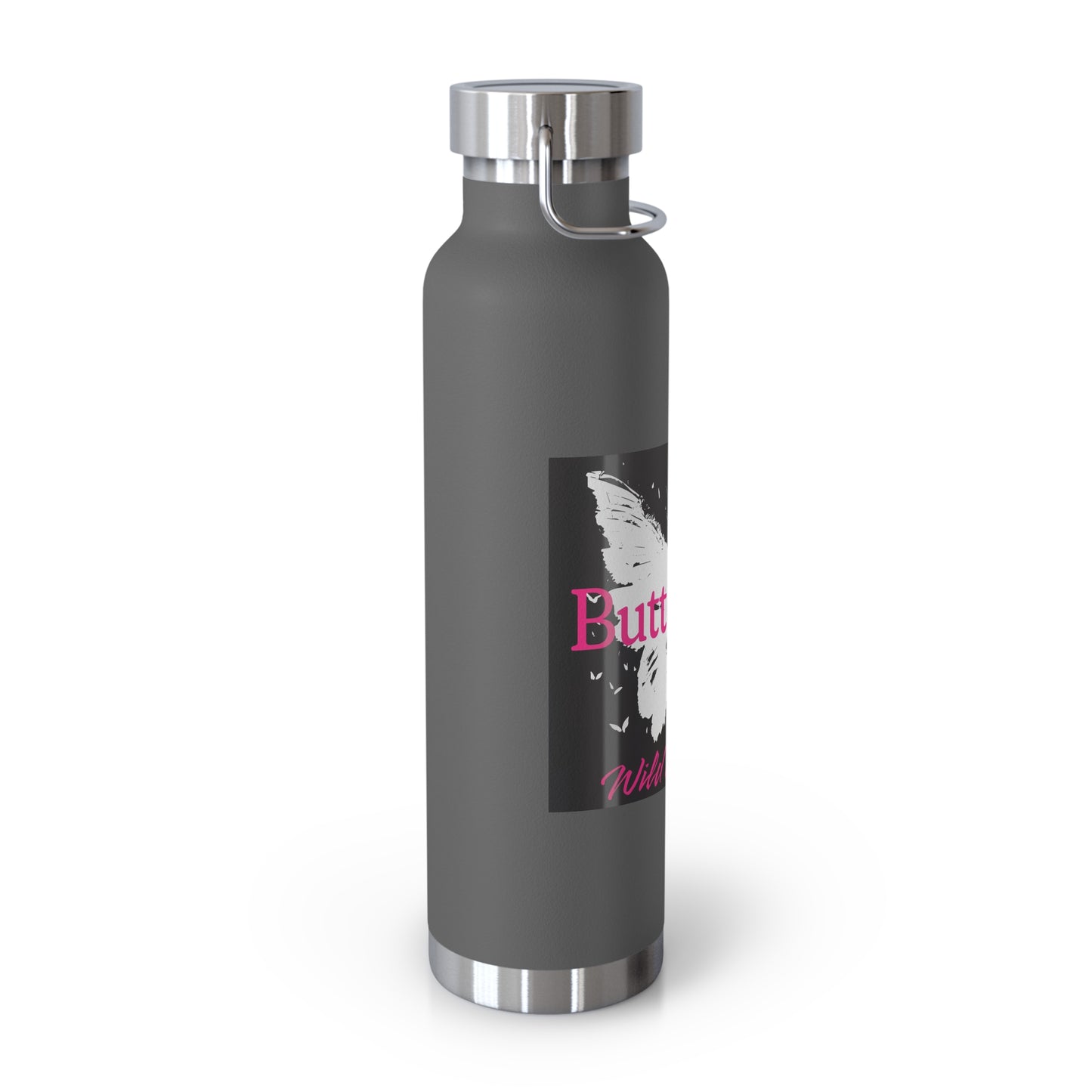Butterflies Wild & Free 22oz Insulated Water Bottle