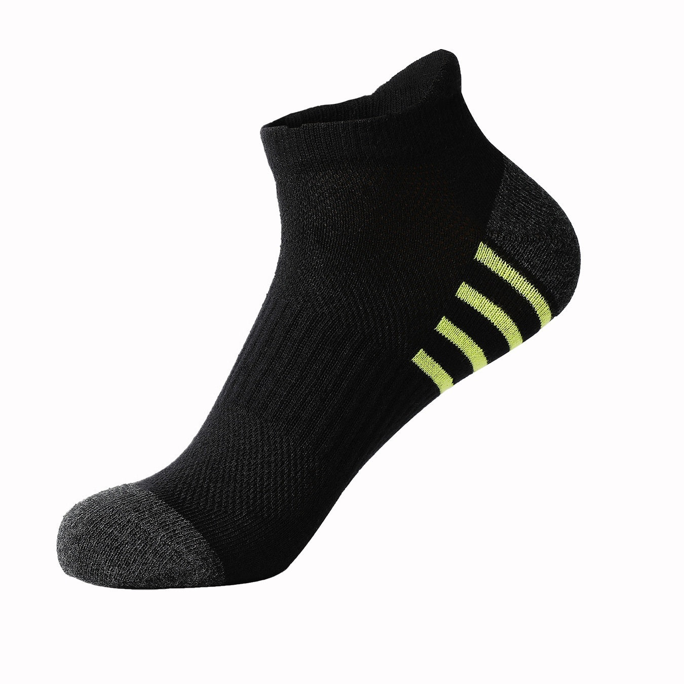 Cotton Socks Solid Color Terry Thick Head Heel Sports