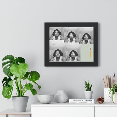Personalized Framed Horizontal Poster, Custom Wall Art, Family Photo Frame, Unique Home Decor, Memorable Gift Ideas, Modern Wall Art