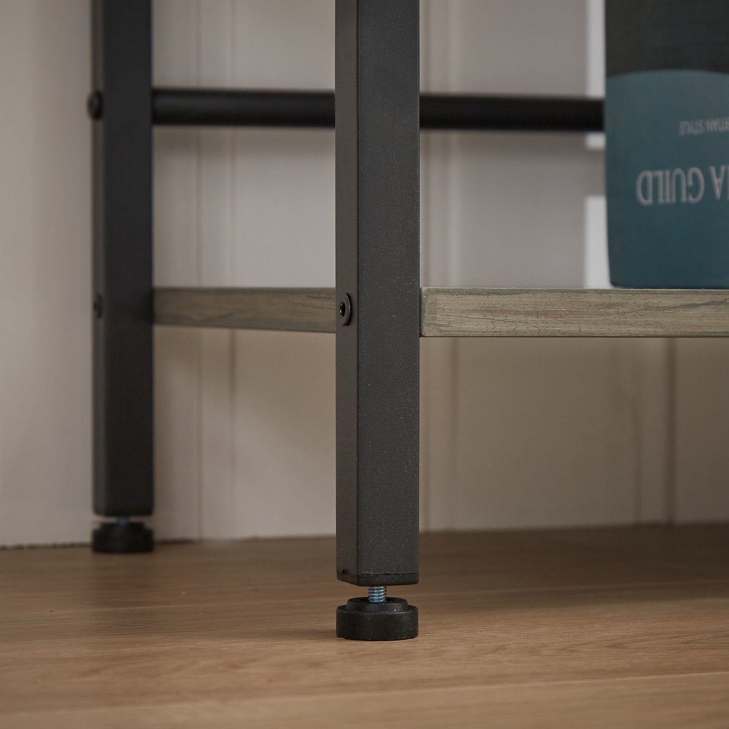 Triple Wide 5-Shelf Industrial Retro Bookshelves For Home & Office