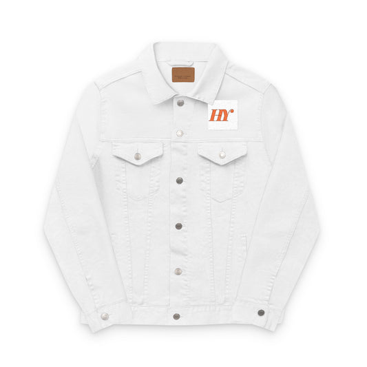 Stylish Unisex Embroidered Denim Jacket, Casual Jacket, Gift for Him/Her, Everyday Wear, Trendy Outerwear