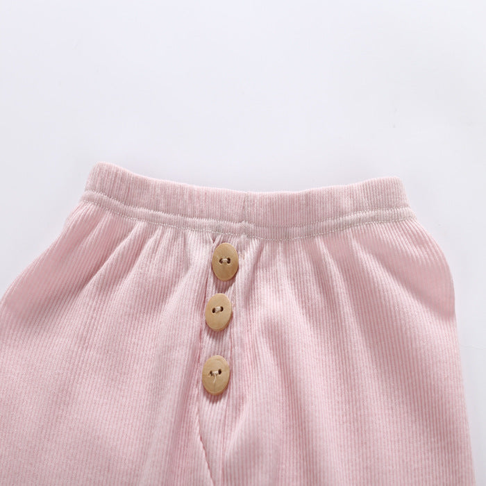 Candy color buckle underwear