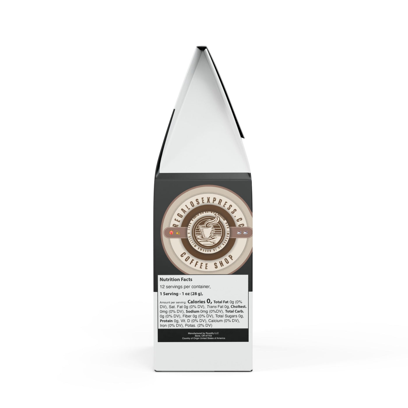 Bitterroot dark roast coffee blend featuring intense aroma and full-bodied flavor