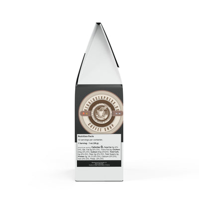 Bitterroot dark roast coffee blend featuring intense aroma and full-bodied flavor