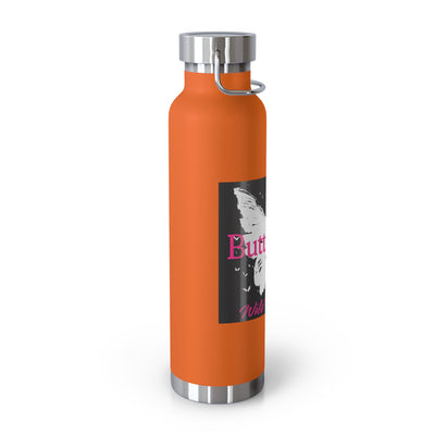 Butterflies Wild & Free 22oz Insulated Water Bottle