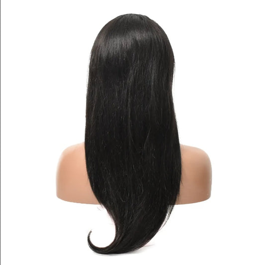 Black Female Front Wig Thin Invisible HD Lace Human Hair