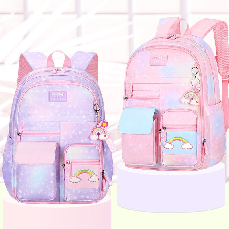 Side Opening Cute Relieve Pressure Children's Backpack