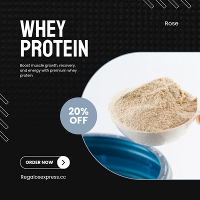 Whey Isolate Protein Supplement (907g, 2lb)