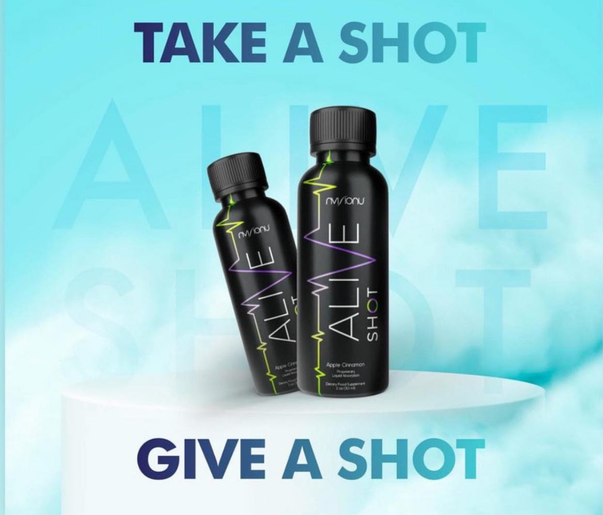 2 shots of Alive