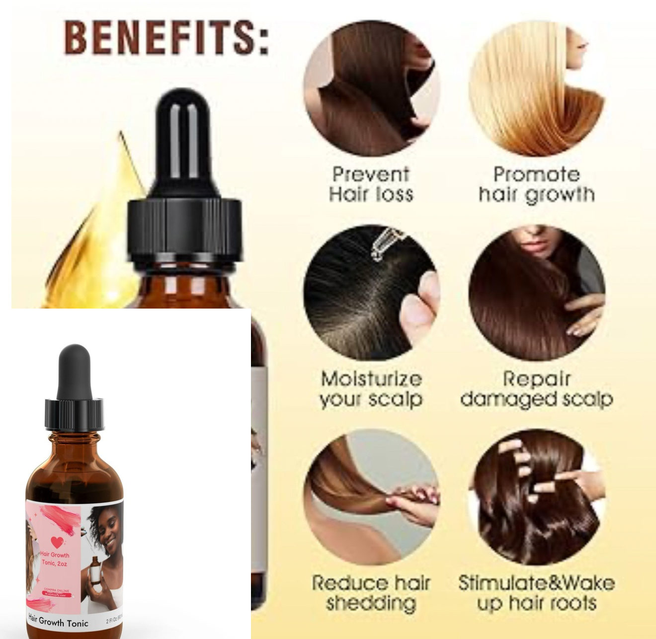 Hair Growth Tonic, 2oz