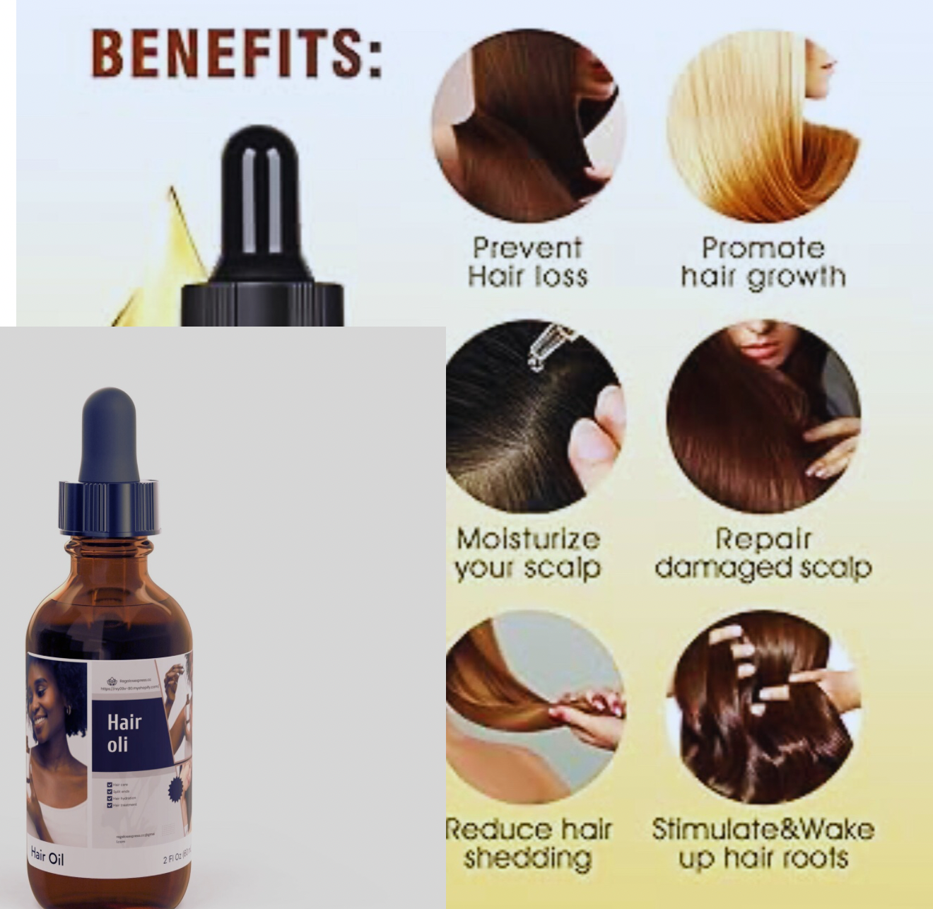 Hair Oil, 2oz