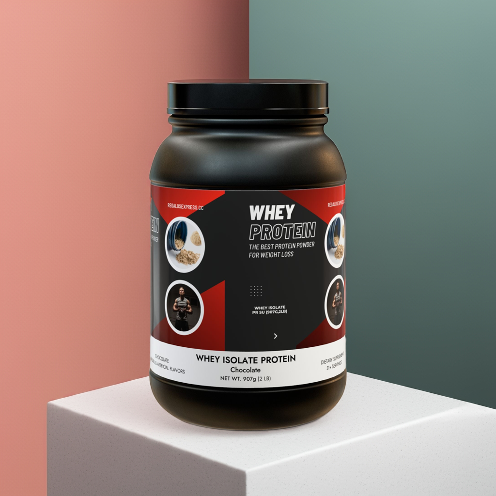 Whey Isolate Protein Supplement (907g, 2lb)