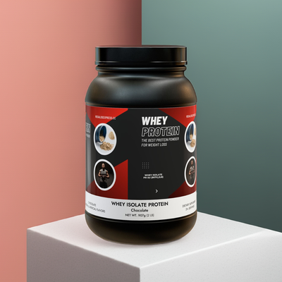 Whey Isolate Protein Supplement (907g, 2lb)