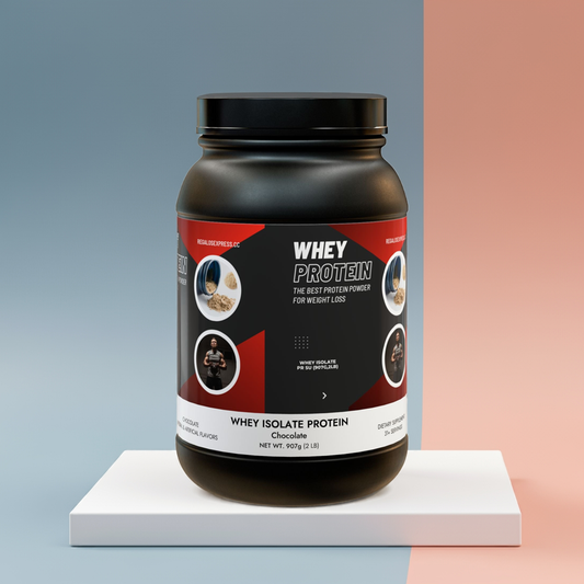 Whey Isolate Protein Supplement (907g, 2lb)