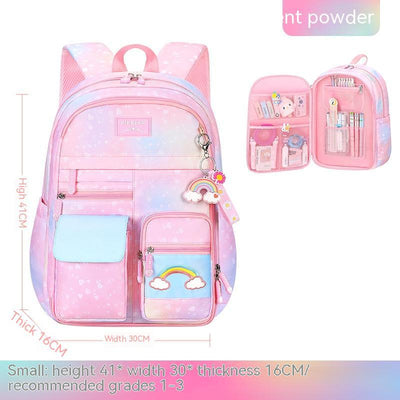 Side Opening Cute Relieve Pressure Children's Backpack